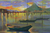 'Sunset on the Lagoon' - Landscape Impressionist Painting