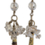 Quartz cluster earrings, 'Hope' - Handmade Recycled Paper and Quartz Earrings (image 2c) thumbail