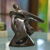 Bronze sculpture, 'Dance With Me' - Romantic Bronze Sculpture (image 2b) thumbail