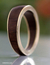 Gold band ring, 'Encounter with Nature' - Brazilian Gold and Wood Band Ring