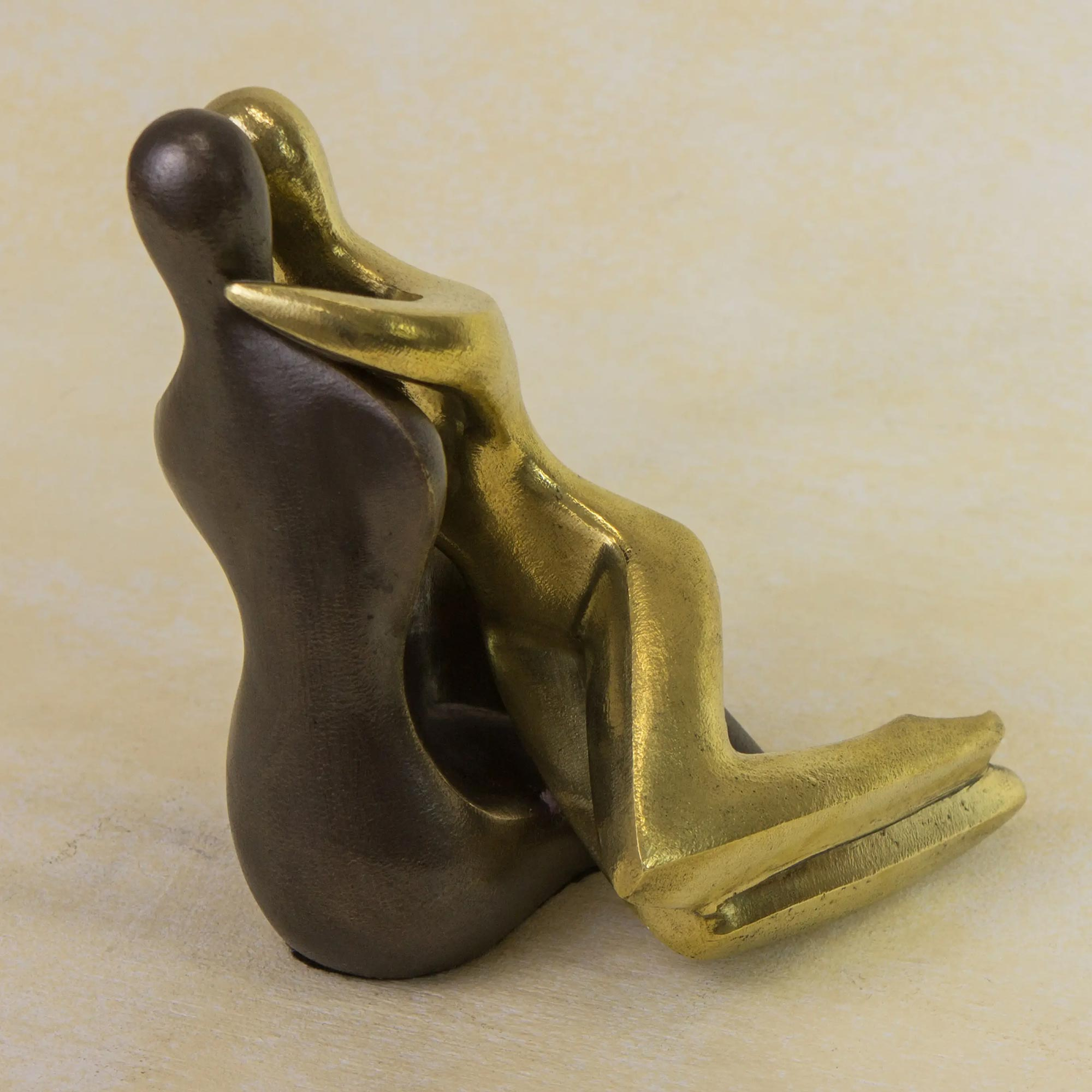 Bronze Sculpture Love Novica