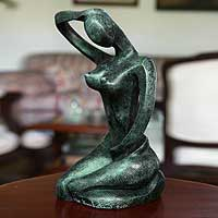 Sculpture, 'Pensive Nude'