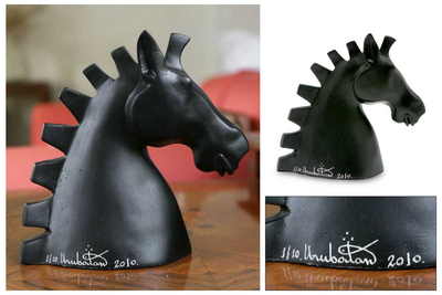 Sculpture, 'Stylized Horse' - Sculpture