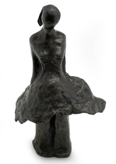 Bronze sculpture, 'Girl' - Bronze sculpture