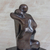 Bronzeskulptur, (2011) – Abstrakte Bronzeskulptur aus fairem Handel