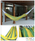 Cotton hammock, 'Brazilian Pride' (single) - Cotton hammock (Single)