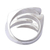 Sterling silver wrap ring, 'Momentum' - Women's Modern Sterling Silver Wrap Ring