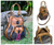 Leather shoulder bag, 'Mamma Owl' - Leather Shoulder Bag from Brazil