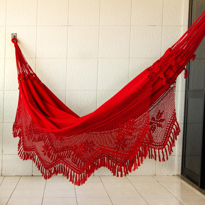 Cotton hammock, Recife Red (double)