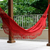 Cotton hammock, 'Red Rio Sensation' (double) - Brazilian Cotton Hammock (Double) (image 2) thumbail