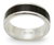 Men's silver and wood band ring, 'Strength and Solidarity' - Men's Fair Trade Fine Silver Wood Band Ring (image 2a) thumbail