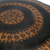 Leather ottoman cover, 'Manaus Star' - Handcrafted Leather Ottoman Cover (image 2b) thumbail