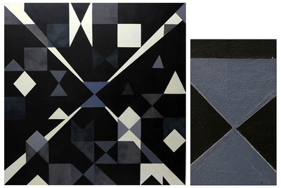 'Geométrico' (2011) - pintura abstracta original