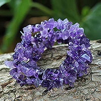 Beaded Amethyst Jewelry