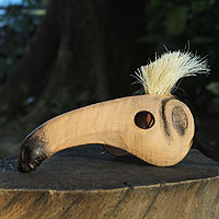 Leather mask, 'Amazon Anteater'