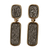 Brazilian drusy agate dangle earrings, 'Magic' - Brazilian drusy agate dangle earrings