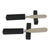 Agate spreader knives and rests, 'Black Night Deli' (pair) - Agate spreader knives and rests (Pair) (image 2d) thumbail