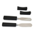 Agate spreader knives and rests, 'Black Night Deli' (pair) - Agate spreader knives and rests (Pair) (image 2e) thumbail