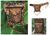 Leather calf bag, 'Wilderness' - Leather calf bag (image 2) thumbail