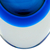 Handgeblasene Kunstglasvase - Blaue Kunstglasvase im Murano-Stil