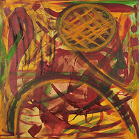 'Despertar' - Pintura de bellas artes abstractas brasileñas