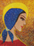 'Madonna Profile' - Original Virgin Mary Religious Painting Limited Edition