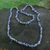 Sodalith-Perlenkette - Von Hand gefertigte Sodalith-Strang-Halskette