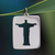Sterling silver pendant, 'Christ the Redeemer' - Brazilian Sterling Pendant thumbail