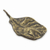 Bronze figurine, 'Small Leaf' - Signed Bronze Figurine Sculpture from Brazil (image 2b) thumbail