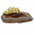Bronze and caramel agate sculpture, 'Right Hand Agate' - Bronze and Agate Sculpted Tray (image 2a) thumbail