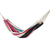 Cotton hammock, 'Formosa Shadows' (Double) - Modern Colorful Striped Cotton Double Hammock from Brazil