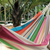 Cotton hammock, 'Formosa Festa' (Double) - Brazilian Cotton Double Hammock in Tropical Tones (image 2b) thumbail