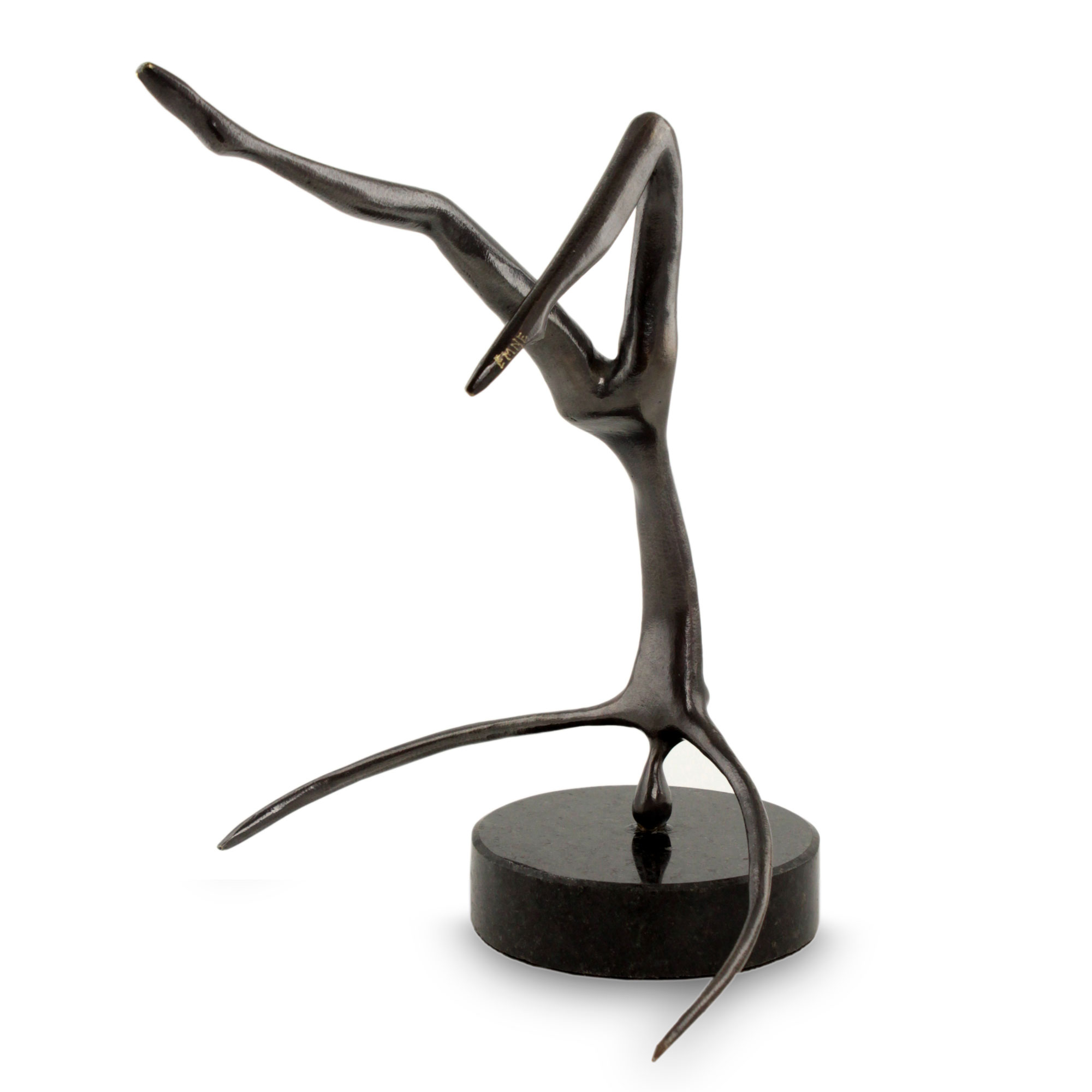 Brazilian Bronze Sculpture - Illusion I | NOVICA