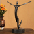 Bronze sculpture, 'Illusion II' - Brazilian Bronze Figure Study Sculpture thumbail