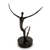 Bronze sculpture, 'Illusion II' - Brazilian Bronze Figure Study Sculpture (image 2a) thumbail