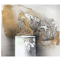Earthtones Or Neutral Abstract Paintings