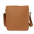 Men's leather satchel, 'Cyber Brown' - Leather Satchel Bag with Multiple Pockets from Brazil