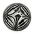 Blown glass paperweight, 'Phoenicia' - White and Black Hand Blown Glass Paperweight from Brazil (image 2c) thumbail