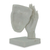 Marble resin sculpture, 'Ecstasy' - Brazil Artisan Created Marble Resin Signed Sculpture