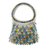 Soda pop-top evening bag, 'Brazilian Waterfall' - Recycled Soda Pop-top Evening Bag Crocheted by Hand