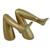 Bronze sculptures, 'Erotic Mood' (pair) - Pair of Signed Bronze Leg Sculptures from Brazil (image 2a) thumbail