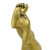 Bronze sculptures, 'Elevate' (pair) - Pair of Signed Bronze Leg Sculptures from Brazil