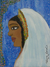'Braut' - Signiertes Naif-Porträt einer jungen brasilianischen Braut