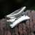 Sterling silver cocktail ring, 'Ultra Style' - Sterling Silver Ring from Modern Brazilian Jewellery