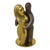 Bronze sculpture, 'Comfort' - Brazil Signed Bronze Sculpture of a Man and Woman (image 2a) thumbail