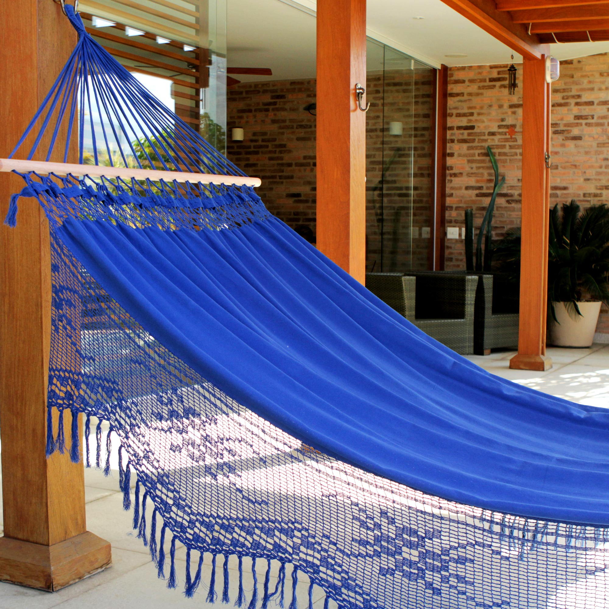 brazilian hammock with fringe