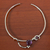 Cultured peals and amethyst choker, 'Beautiful Mystique' - Modern Brazilian 925 Silver Choker with Pearls and Amethyst thumbail