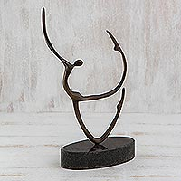Escultura de bronce, 'Circular I' - Escultura de bronce