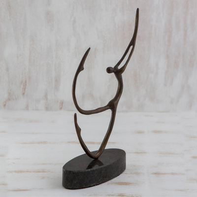 Escultura de bronce, 'Circular I - Escultura de bronce
