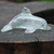 Crystal quartz statuette, 'Dolphin' - Artisan Crafted Quartz Dolphin Statuette from Brazil (image 2c) thumbail